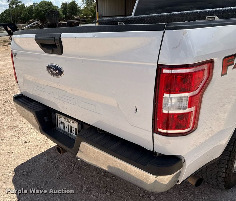 image for item ED5754 2019 Ford F150 XLT SuperCrew pickup truck