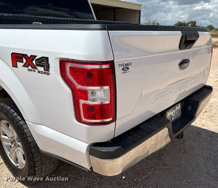 image for item ED5754 2019 Ford F150 XLT SuperCrew pickup truck
