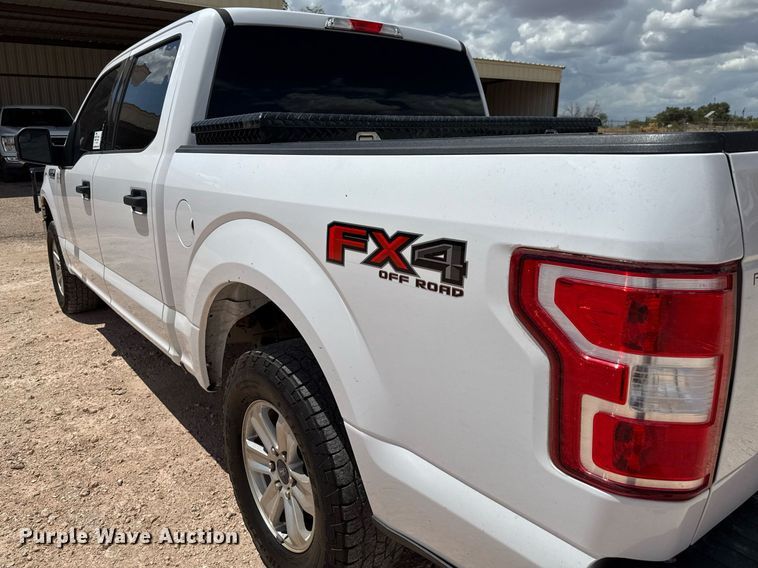 image for item ED5754 2019 Ford F150 XLT SuperCrew pickup truck