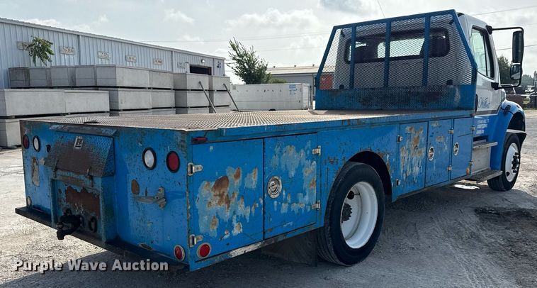image for item ED5797 2014 Freightliner Business Class M2 flatbed truck