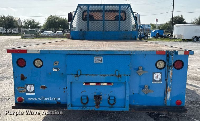 image for item ED5798 2012 Freightliner Business Class M2 flatbed truck