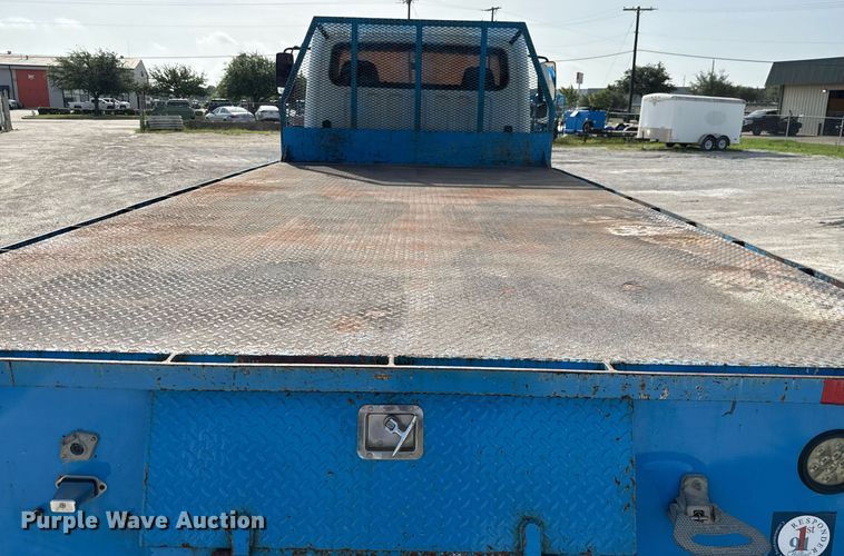 image for item ED5798 2012 Freightliner Business Class M2 flatbed truck