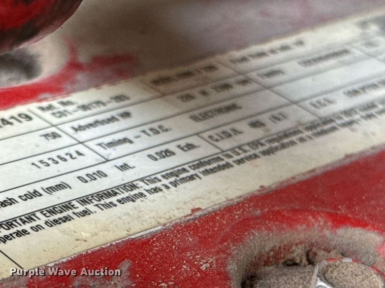 image for item ED5798 2012 Freightliner Business Class M2 flatbed truck