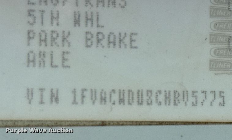 image for item ED5798 2012 Freightliner Business Class M2 flatbed truck