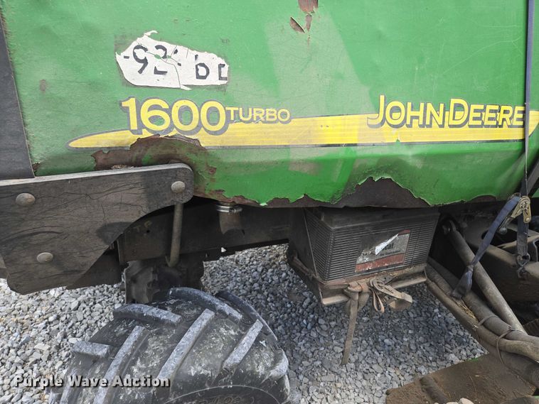 image for item EF1579 John Deere 1600Turbo ZTR lawn mower