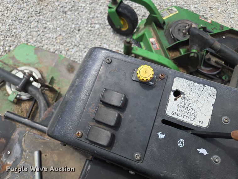 image for item EF1579 John Deere 1600Turbo ZTR lawn mower