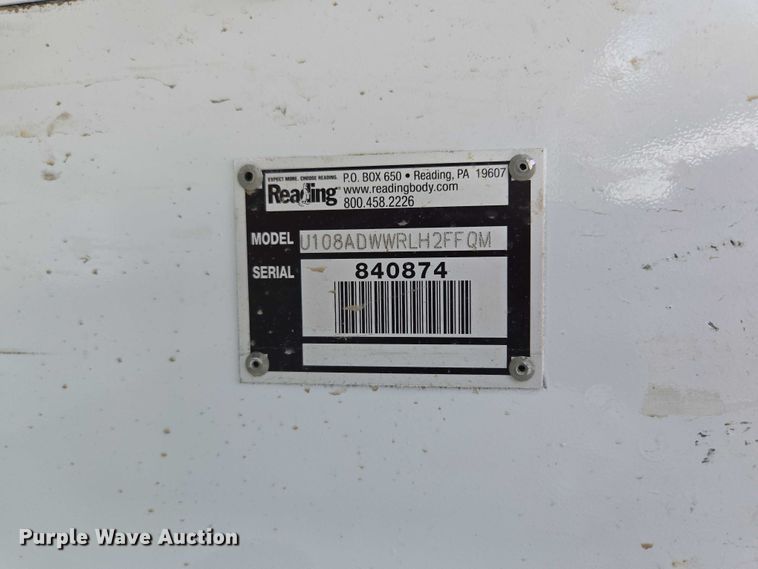 image for item EF1591 2018 GMC Sierra 3500HD Crew Cab utility bed pickup truck