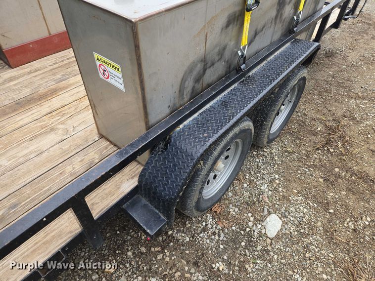 image for item EF1592 2021 Sure- Trac ST8214TAT-B-070 utility trailer