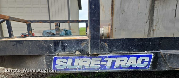image for item EF1592 2021 Sure- Trac ST8214TAT-B-070 utility trailer