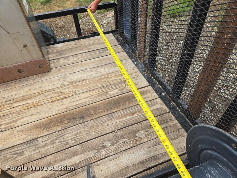 image for item EF1592 2021 Sure- Trac ST8214TAT-B-070 utility trailer