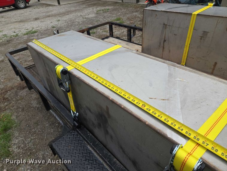 image for item EF1592 2021 Sure- Trac ST8214TAT-B-070 utility trailer