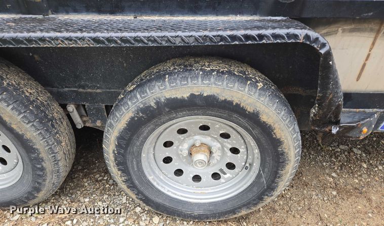 image for item EF1592 2021 Sure- Trac ST8214TAT-B-070 utility trailer