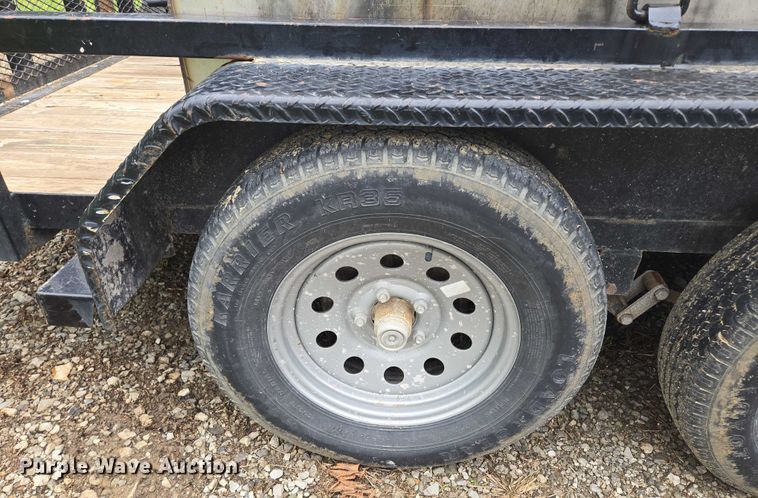 image for item EF1592 2021 Sure- Trac ST8214TAT-B-070 utility trailer