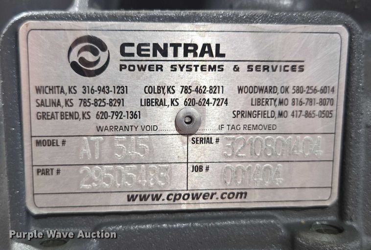 image for item EF1602 Allison AT545 transmission