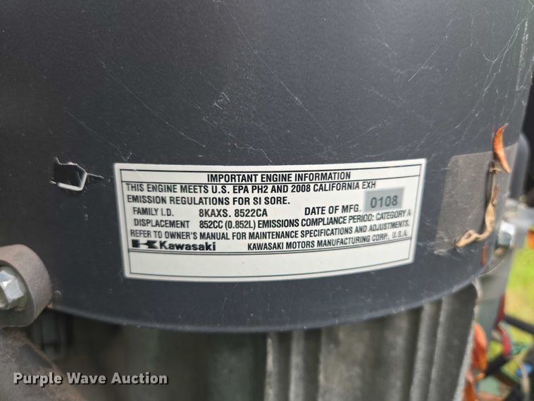 image for item EF1608 John Deere Z830A ZTR lawn mower