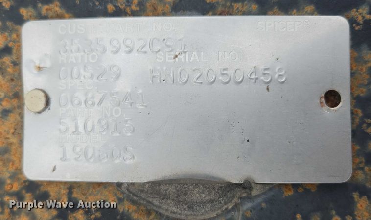 image for item EF1609 Spicer 19060S truck axle