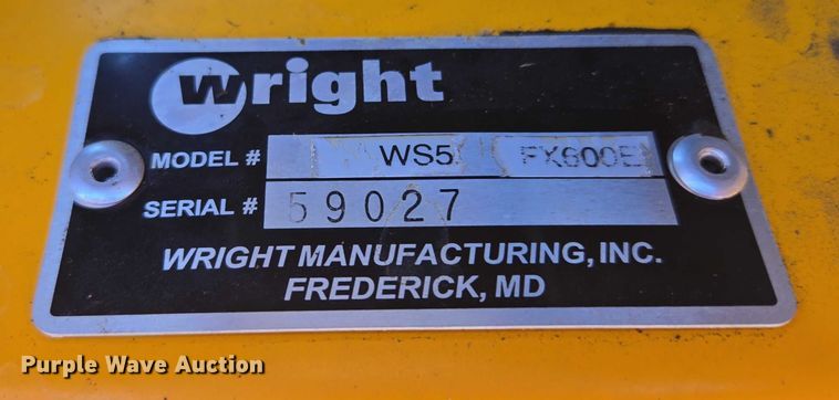 image for item EF1626 Wright Stander WS52 ZTR lawn mower