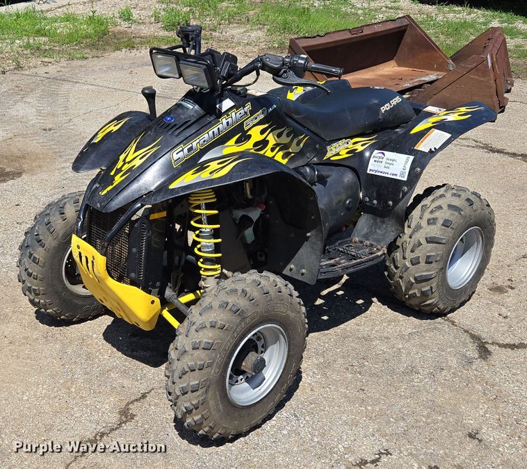 image for item EF1629 2005 Polaris Scrambler 500 ATV