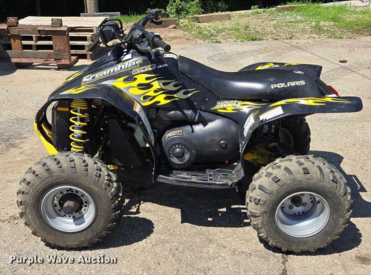image for item EF1629 2005 Polaris Scrambler 500 ATV