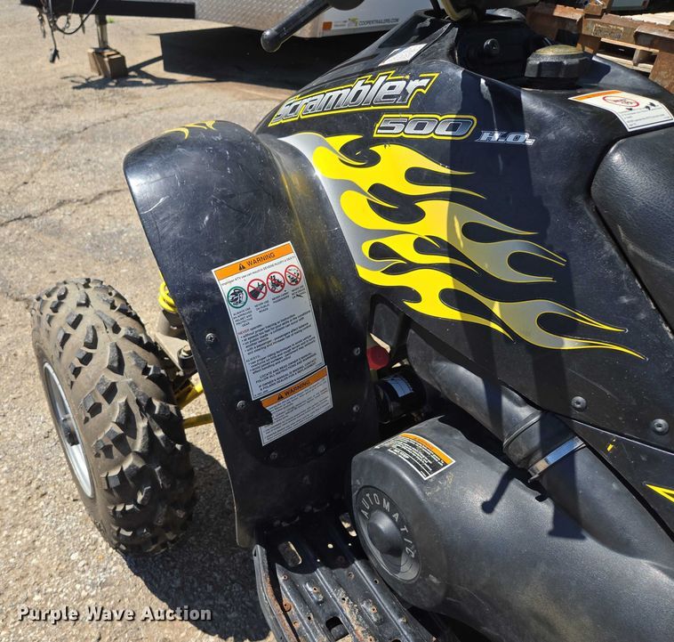 image for item EF1629 2005 Polaris Scrambler 500 ATV