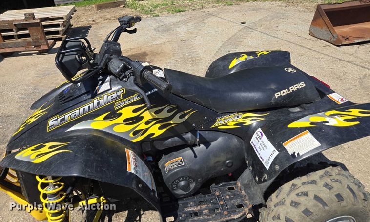 image for item EF1629 2005 Polaris Scrambler 500 ATV