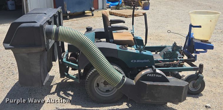 image for item EF1636 Simplicity Stallion ZT2561 ZTR lawn mower