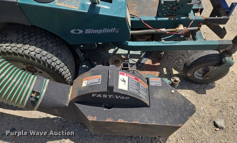 image for item EF1636 Simplicity Stallion ZT2561 ZTR lawn mower