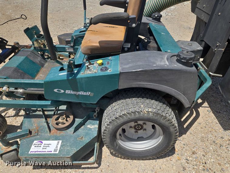 image for item EF1636 Simplicity Stallion ZT2561 ZTR lawn mower