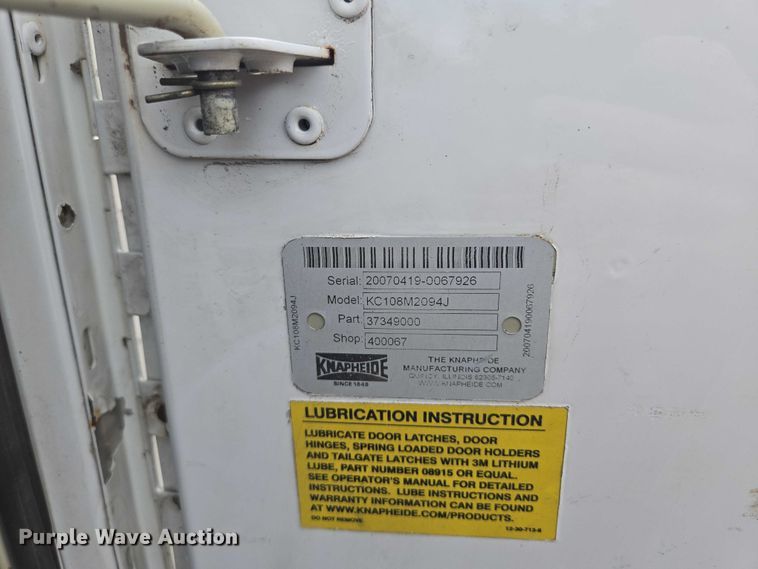 image for item EF1679 2008 Dodge Ram 4500  Crew Cab utility / service truck