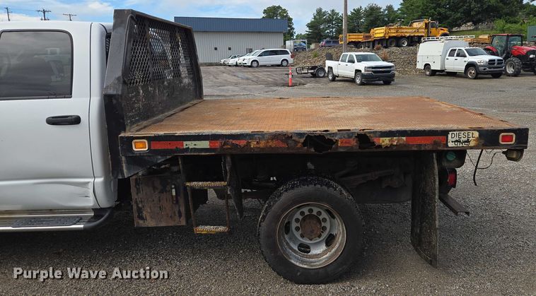 image for item EF1680 2010 Dodge Ram 5500 Crew Cab dump flatbed truck