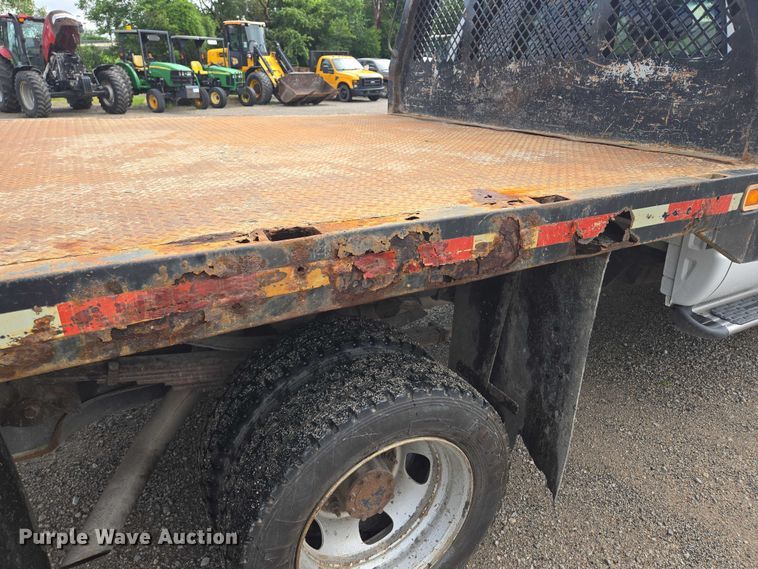 image for item EF1680 2010 Dodge Ram 5500 Crew Cab dump flatbed truck