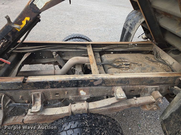 image for item EF1680 2010 Dodge Ram 5500 Crew Cab dump flatbed truck