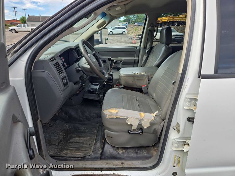 image for item EF1680 2010 Dodge Ram 5500 Crew Cab dump flatbed truck