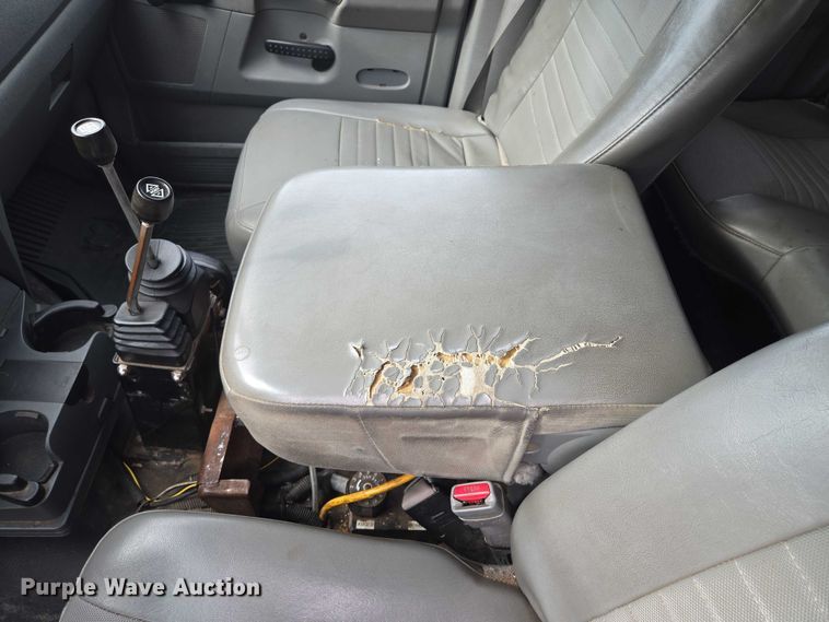 image for item EF1680 2010 Dodge Ram 5500 Crew Cab dump flatbed truck