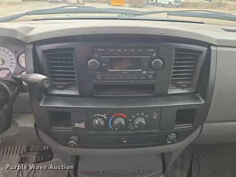 image for item EF1680 2010 Dodge Ram 5500 Crew Cab dump flatbed truck