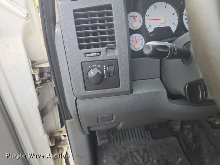 image for item EF1680 2010 Dodge Ram 5500 Crew Cab dump flatbed truck