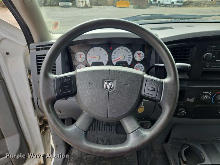 image for item EF1680 2010 Dodge Ram 5500 Crew Cab dump flatbed truck