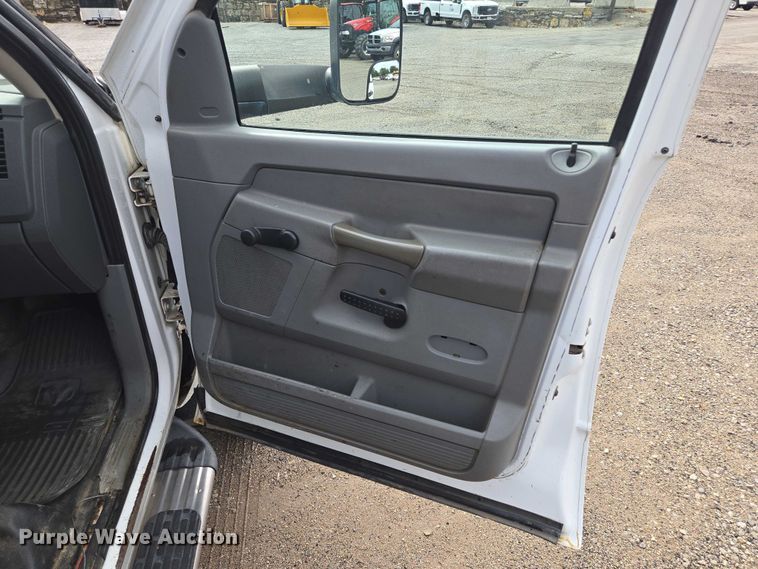 image for item EF1680 2010 Dodge Ram 5500 Crew Cab dump flatbed truck