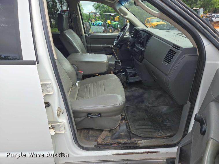 image for item EF1680 2010 Dodge Ram 5500 Crew Cab dump flatbed truck