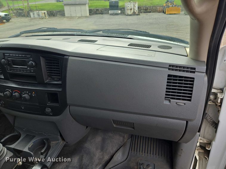 image for item EF1680 2010 Dodge Ram 5500 Crew Cab dump flatbed truck