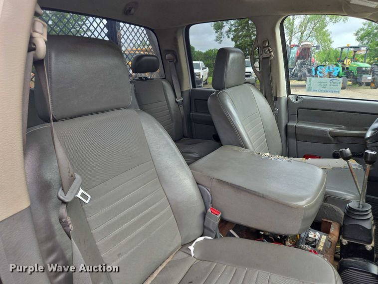 image for item EF1680 2010 Dodge Ram 5500 Crew Cab dump flatbed truck