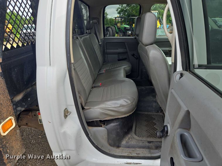 image for item EF1680 2010 Dodge Ram 5500 Crew Cab dump flatbed truck