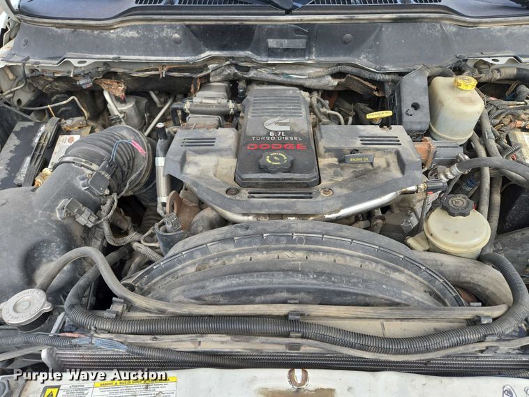 image for item EF1680 2010 Dodge Ram 5500 Crew Cab dump flatbed truck