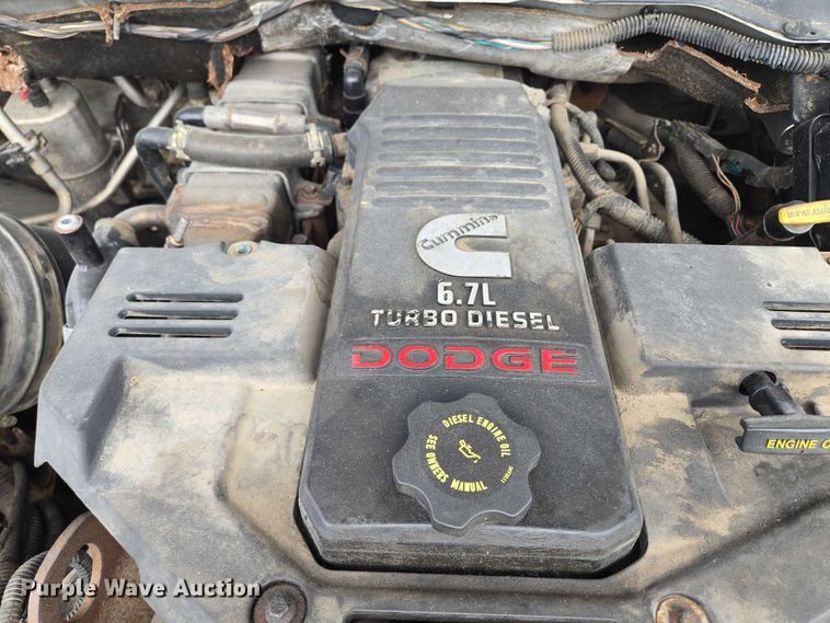 image for item EF1680 2010 Dodge Ram 5500 Crew Cab dump flatbed truck