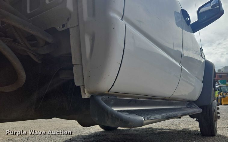 image for item EF1681 2010 Dodge Ram 5500 Crew Cab dump flatbed truck