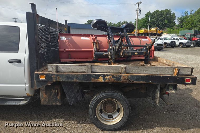 image for item EF1681 2010 Dodge Ram 5500 Crew Cab dump flatbed truck