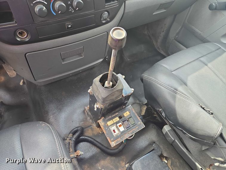 image for item EF1681 2010 Dodge Ram 5500 Crew Cab dump flatbed truck