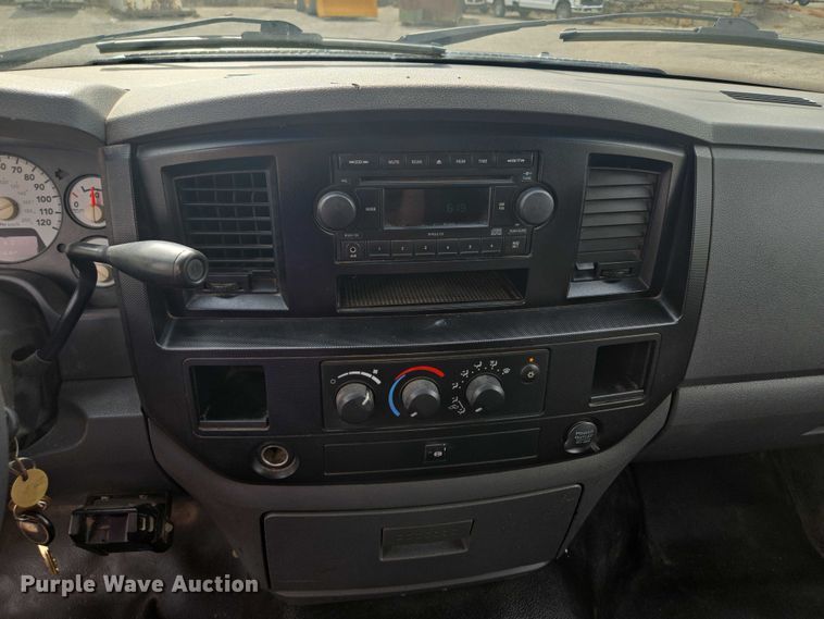 image for item EF1681 2010 Dodge Ram 5500 Crew Cab dump flatbed truck