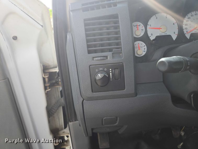 image for item EF1681 2010 Dodge Ram 5500 Crew Cab dump flatbed truck