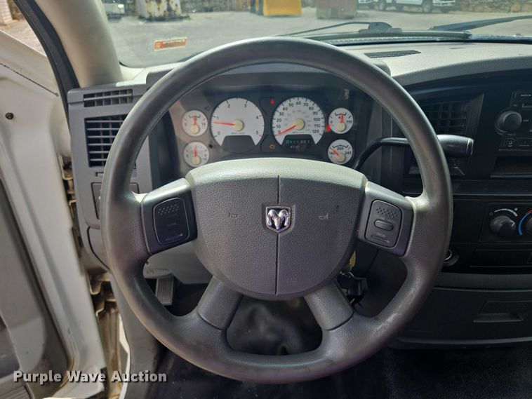 image for item EF1681 2010 Dodge Ram 5500 Crew Cab dump flatbed truck